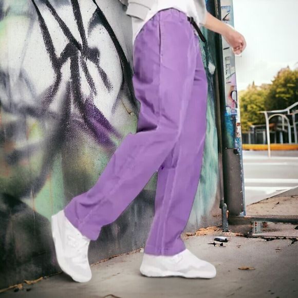 Levi's A09680005 Men Sz 2XL Purple Quick Release Corduroy Hi-Rise Skate Pants - Picture 11 of 13